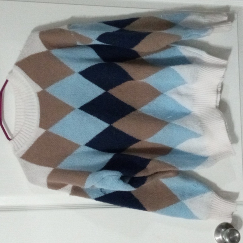 Argyle sweater